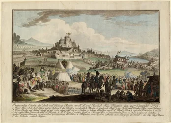 Guerre russo-turque de 1787-1792 - Ryska arméns intagande av Khotyn den 29 september