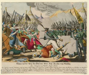 Guerre russo-turque de 1828-1829 - Ryssarnas lysande seger över Pasha av Vidin (Omer Pacha Latas