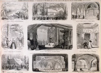 Illustrationer till Don carlo-operan av Giuseppe Verdi