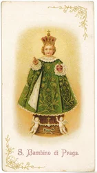 Spädbarnet Jesus från Prag (gravyr