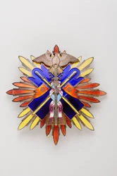 Japan - Order of Golden Milan: 1:a och 2:a klass tallrik - sent 1800-tal