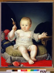 Storhertig Alexander Pavlovichs barndom (Alexander I Romanov