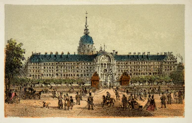 Paris 1874: Hotel des Invalides, privat samling