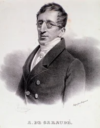 Porträtt av Alexis de Garaude (1779-1852), fransk kompositör. 1800-talet.