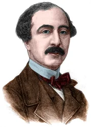 Porträtt av Anatole Prevost Paradol, fransk journalist och politiker (1829 -1870).