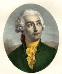 Porträtt av Antoine Laurent de Lavoisier (1743-1794)
