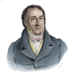 Porträtt av Francois-Antoine (Francois Antoine) Jecker (1765-1834), fransk ingenjör i "Porträtt och historia av användbara män: män och kvinnor i alla länder och av alla förhållanden, som förvärvat rättigheter till erkännande av män" publicerat och propage
