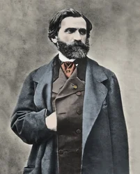 Porträtt av Giuseppe Verdi