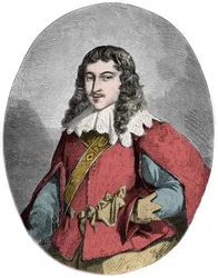 Porträtt av Henri Coeffier de Ruze d