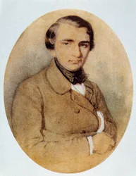 Porträtt av Ivan Sergeevich Turgeniev (Turgenev