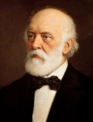Porträtt av Lajos Kossuth (1802-1894), ungersk patriot och politiker