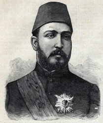 Porträtt av F Muhammad Tawfiq (R Muhammad Tawfiq