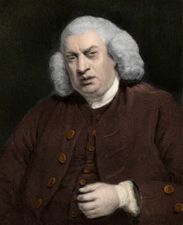 Porträtt av Samuel Johnson (1709-1784), engelsk författare - Samuel Johnson