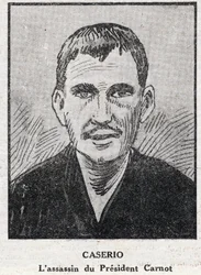 Porträtt av Sante Geronimo Caserio (Jeronimo Caserio
