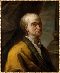 Porträtt av Sir Isaac Newton (1642-1727)