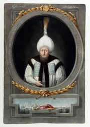 Porträtt av Sultan Mustafa III (1717-1774) (Mustafa, Moustapha) av Anonymous