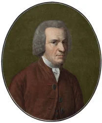 Porträtt av den franske författaren, tänkaren och prästen Guillaume-Thomas Raynal (1713-1796)” (Guillaume Thomas Raynal Fransk författare och brevmannen under upplysningstiden) Gravyr av 1800-talet Privatsamling