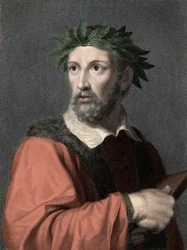 Porträtt av författaren Torquato Tasso (Le Mupe