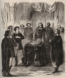 Reception of an Illuminatus (hemligt sällskap) - Reception d