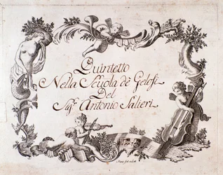 Noter till The Jealous School, av Antonio Salieri
