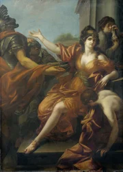 Drottning Didos självmord, ca 1800