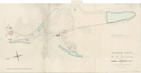 Talke - Clough Hall: litografi, nd [1751-1819] (tryck)