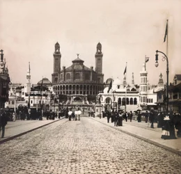 Universal Exposition of 1900 - Exposition Universelle de 1900 i Paris: Le Trocadero - privat samling