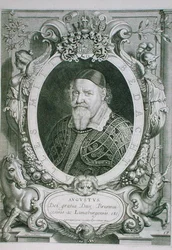 August den yngre (1579-1666) hertig av Braunschweig-Wolfenbuettel-Lueneberg, från 