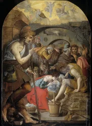 Tillbedjan av herdarna. 1560-72
