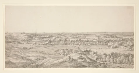 Landskap: Dunes nära Harlem