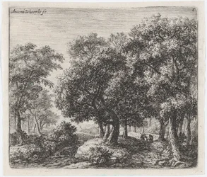 Forest Lane Les Deux Cavaliers, 1600-talet.