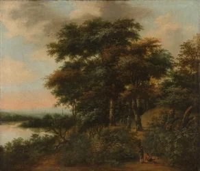 Skogbevuxen landskap