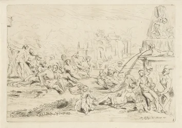 Att bada satyrer en nymf The Bacchanal (serietitel)