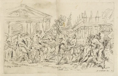 Satyr med dansande nymfer Bacchanals (serietitel)