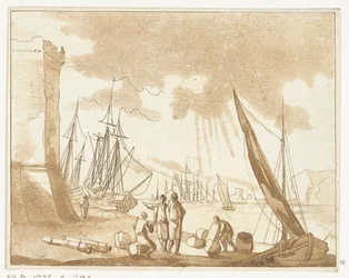 Utsikt över hamnen