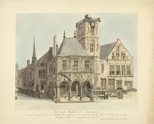 Gamla rådhuset i Amsterdam, 1641