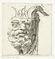 Huvudet av en satyr