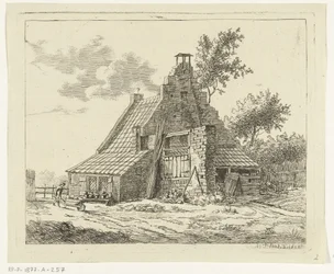 Ruin av huset Snaatburg i Maarssen