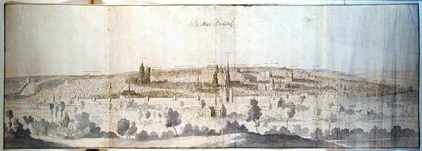 Panoramautsikt över Bryssel