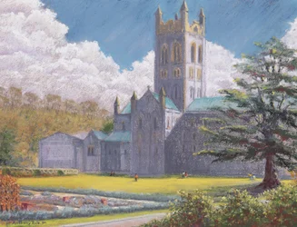 Tidig vår, Buckfast Abbey, 2001