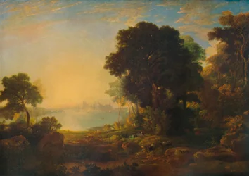 Carnarvon Castle, c1815-1819, 1935