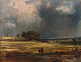 Landskap, c1800-talet, 1923