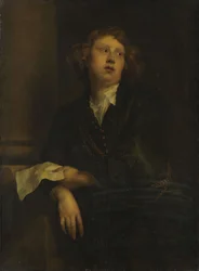 Porträtt av Hendrik Liberti, ca 1700 (olja på duk)