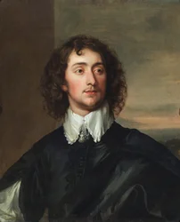 Porträtt av Sir Thomas Hanmer, Bt. (olja på duk)