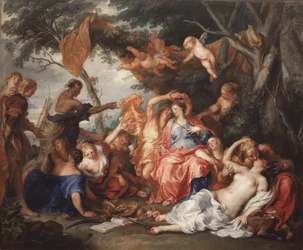 Amaryllis och Mirtillo, 1631-1632