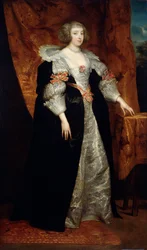 Kvinnoporträtt, 1600-talet