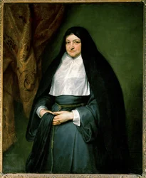 Infanta Isabella Clara Eugenia, regent av Spanska Nederländerna, hustru till Erzherzog Albrecht ...