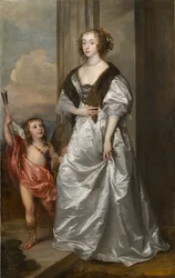 Lady Mary Villiers, senare hertiginna av Richmond och Lennox (1622-1685), med Charles Hamilton, Lord Arran, ca 1637
