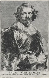 Lucas Vosterman, 1628-1632 (etsning på lagt papper med gravyr)