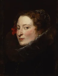 Marchesa Elena Grimaldi-Cattaneo, ca 1622-23 (olja på duk)